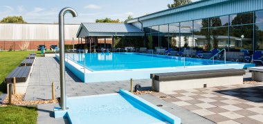 Outdoor pool at the Dinkelbad Neuenhaus