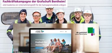 Campagne voor geschoolde arbeidskrachten voor het graafschap Grafschaft Bentheim